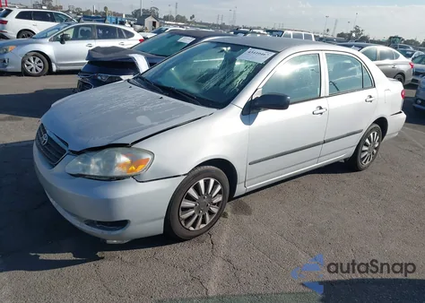 2007 Toyota Corolla Ce from USA, damaged, VIN JTDBR32E470103196